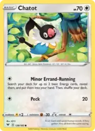 Reference image of Chatot, Vivid Voltage