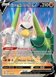 Reference image of Galarian Sirfetch'd V, Vivid Voltage