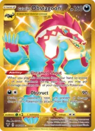 Reference image of Galarian Obstagoon, Vivid Voltage