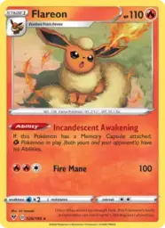 Reference image of Flareon, Vivid Voltage