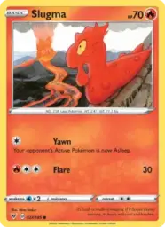Reference image of Slugma, Vivid Voltage