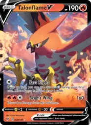 Reference image of Talonflame V, Vivid Voltage
