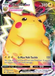 Reference image of Pikachu VMAX, Vivid Voltage