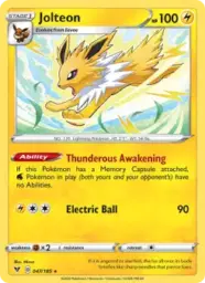 Reference image of Jolteon, Vivid Voltage