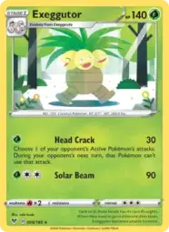 Reference image of Exeggutor, Vivid Voltage