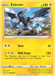 Reference image of Zekrom, Vivid Voltage