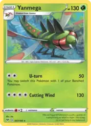 Reference image of Yanmega, Vivid Voltage