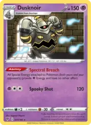 Reference image of Dusknoir, Vivid Voltage