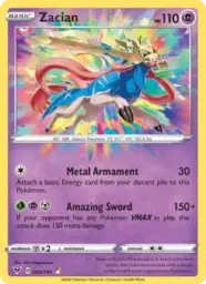 Reference image of Zacian, Vivid Voltage