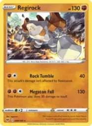 Reference image of Regirock, Vivid Voltage