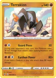 Reference image of Terrakion, Vivid Voltage