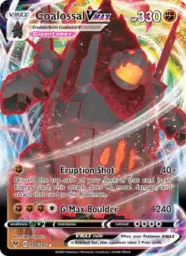 Reference image of Coalossal VMAX, Vivid Voltage