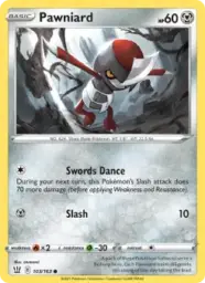 Reference image of Pawniard, Battle Styles