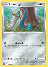 Reference image of Honedge, Battle Styles