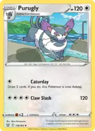 Reference image of Purugly, Battle Styles