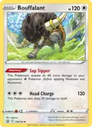 Reference image of Bouffalant, Battle Styles