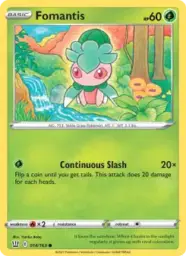 Reference image of Fomantis, Battle Styles