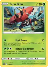Reference image of Tapu Bulu, Battle Styles