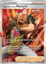 Reference image of Single Strike Style Mustard, Battle Styles