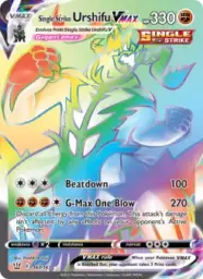 Reference image of Single Strike Urshifu VMAX, Battle Styles