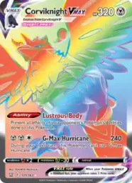 Reference image of Corviknight VMAX, Battle Styles