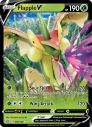 Reference image of Flapple V, Battle Styles