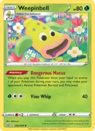 Reference image of Weepinbell, Battle Styles