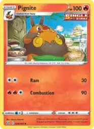 Reference image of Pignite, Battle Styles
