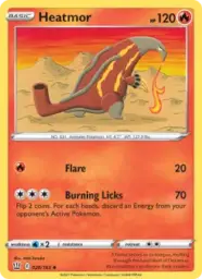 Reference image of Heatmor, Battle Styles