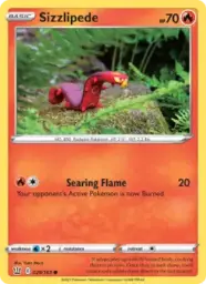 Reference image of Sizzlipede, Battle Styles