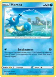 Reference image of Horsea, Battle Styles