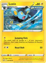 Reference image of Luxio, Battle Styles