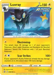 Reference image of Luxray, Battle Styles