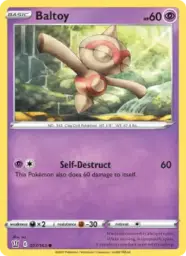 Reference image of Baltoy, Battle Styles