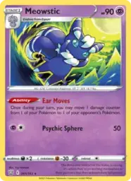 Reference image of Meowstic, Battle Styles