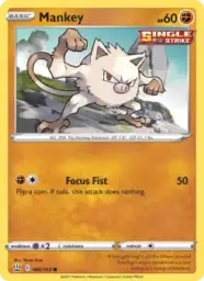 Reference image of Mankey, Battle Styles