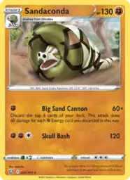 Reference image of Sandaconda, Battle Styles
