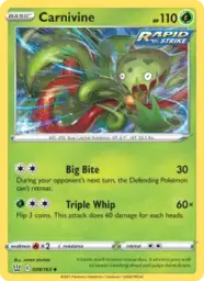 Reference image of Carnivine, Battle Styles