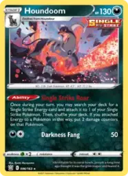 Reference image of Houndoom, Battle Styles