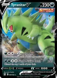 Reference image of Tyranitar V, Battle Styles