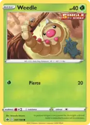 Reference image of Weedle, Chilling Reign