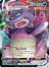 Reference image of Galarian Slowking VMAX, Chilling Reign