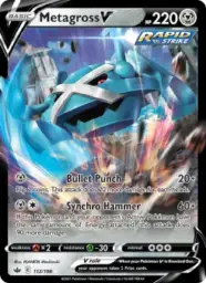 Reference image of Metagross V, Chilling Reign