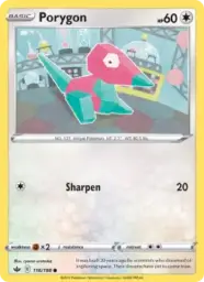 Reference image of Porygon, Chilling Reign