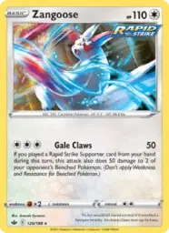Reference image of Zangoose, Chilling Reign