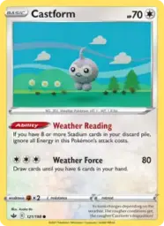 Reference image of Castform, Chilling Reign