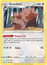 Reference image of Greedent, Chilling Reign