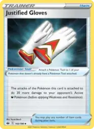 Reference image of Justified Gloves, Chilling Reign