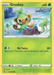Reference image of Grookey, Chilling Reign
