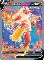 Reference image of Blaziken V, Chilling Reign